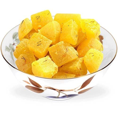 Tussu's Premium Agra Dry Kesar Petha - Indian Sweet | sweets | (400 Grams)