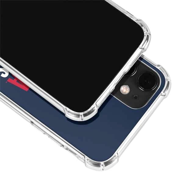 Skinit Clear Phone Case Compatible with iPhone 12 - Officially Licensed Gonzaga University Bulldogs Bold Design