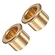 Kozelo 2 Stk. Flanschbuchse - [12mm x 16mm x 12mm] Bronze-Gleitlager für den Einsatz in Maschinen | Gold