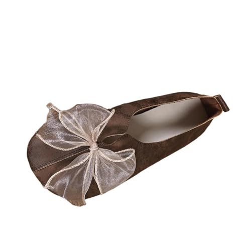 Mocassins femmes élégants à nœud : la chaussure plate et respirante pour pieds sensibles
