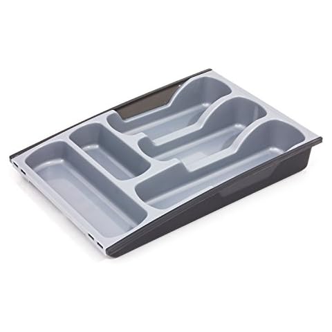 Curver Flexible Cutlery Tray with Seven Compartments Cover