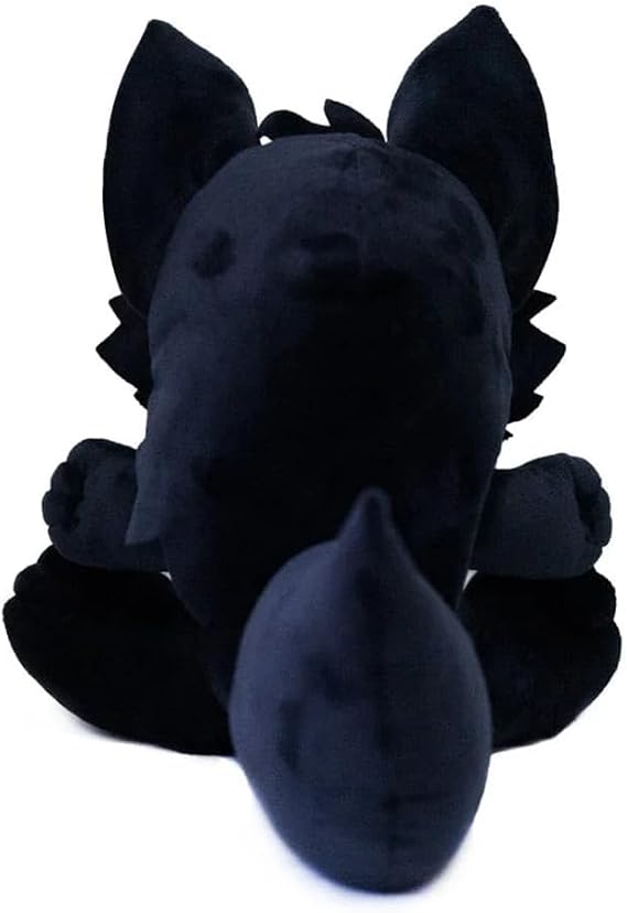 Anime Plush Plush, 9.8 Inch Anime Soft Plush Doll Fan Gift Black, X-Large