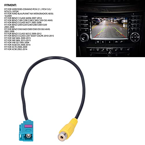 Image of Reverse Camera Adapter Cable,Reverse Camera Video Adapter Cable Copper Core Cord Fit for W204 C180 E200