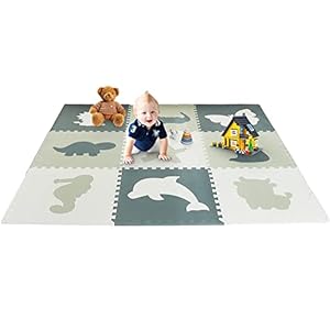 Little Toby Speelmat Baby – Speelkleed Foam – 180 x 180 cm – Groen