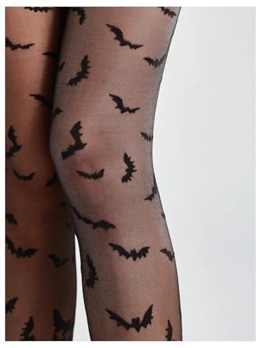 Image of SHENHE Women's Sheer Patterned Tights Fairycore Grunge Ultra Thin Stockings Pantyhose