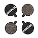 Price comparison product image SOMMET 2 pairs Resin and Semi-Metallic Disc Brake Pads fit for ZOOM DB-280/350 / 450/550 / 650 / Alongha SNG/Apse/Artek Apollo/Shockwave/X-Rated