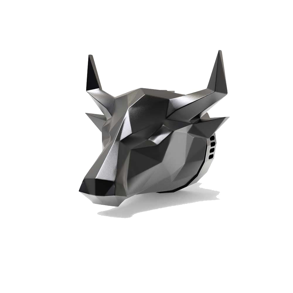 LOVENT&CANDLEART Car Air Freshener Clips Diffuser Car Perfume Decorations Bull car Interior Accessories Luxury Gifts Premium scents air purifiers Mette Black Color