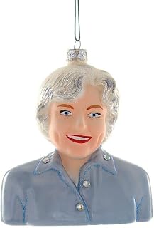 Cody Foster Betty White Glass Ornament