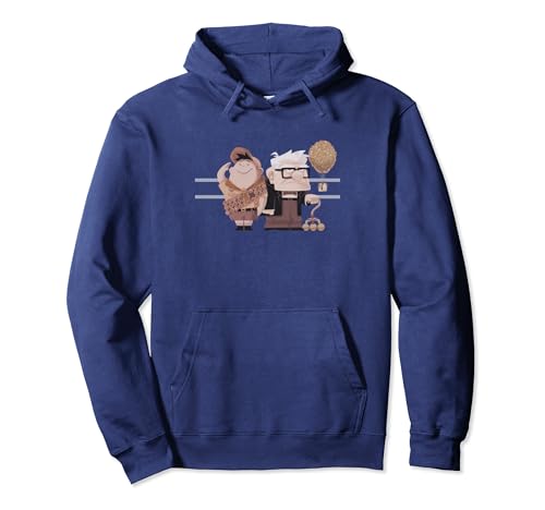 Sweat Disney Up Carl Fredricksen, sweat-shirt à capuche pour passionnés d'animation