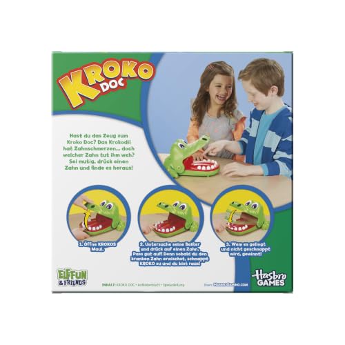 Foto von Hasbro Kroko Doc, Geschicklichkeitsspiel für Vorschulkinder