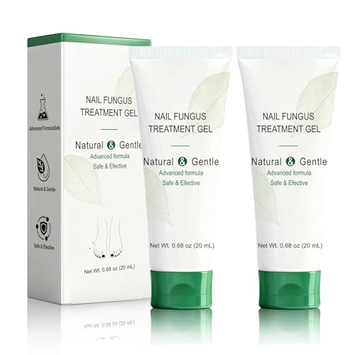 Nail-Fungus-Treatment-Gel-Nail-Growth-Serum-for-Repair-Natural-Best-Repair-Solution-for-Fingernails-and-Toenails-Multi-Purpose-Nail-Repair-Oil-Serum-2-pcs Nail Fungus Treatment Gel - Nail Growth Serum for Repair, Natural Best Repair Solution for Fingernails and Toenails, Multi-Purpose Nail Repair Oil Serum - 2 pcs - Image 1