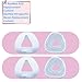 SOSOFTWELL 4 Pack N20 Nasal CPAP Mask Liners Compatible with Large Size N20 Nasal Mask Cushions Silky Comfort Reducing Facial Redness and Pressure Marks for Enhanced Comfort (White) (Large)