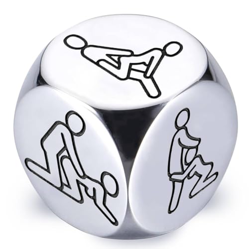 Engmoo Valentines Day Gifts for Him Her, Gifts for Women Men Gifts for Dice,Decision Making Dice, Fun Activity Dice with Stick