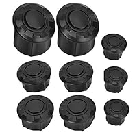 Motorrad Rahmen Hole Cover Kappen 9 Stück Motorrad Rahmen Loch Kappen Kit Dekor für R1200GS LC R1250GS Abenteuer 2014 2015 2016 2017 2018 2019