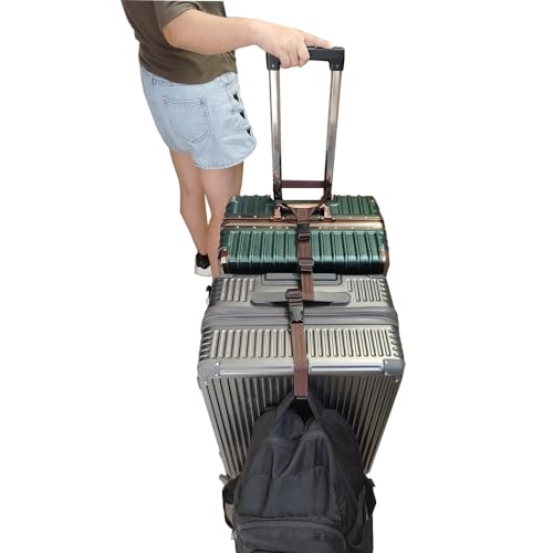 2 Pack Travel Accessories Luggage Straps - Add a Bag Suitcase Strap Belt(Black)4