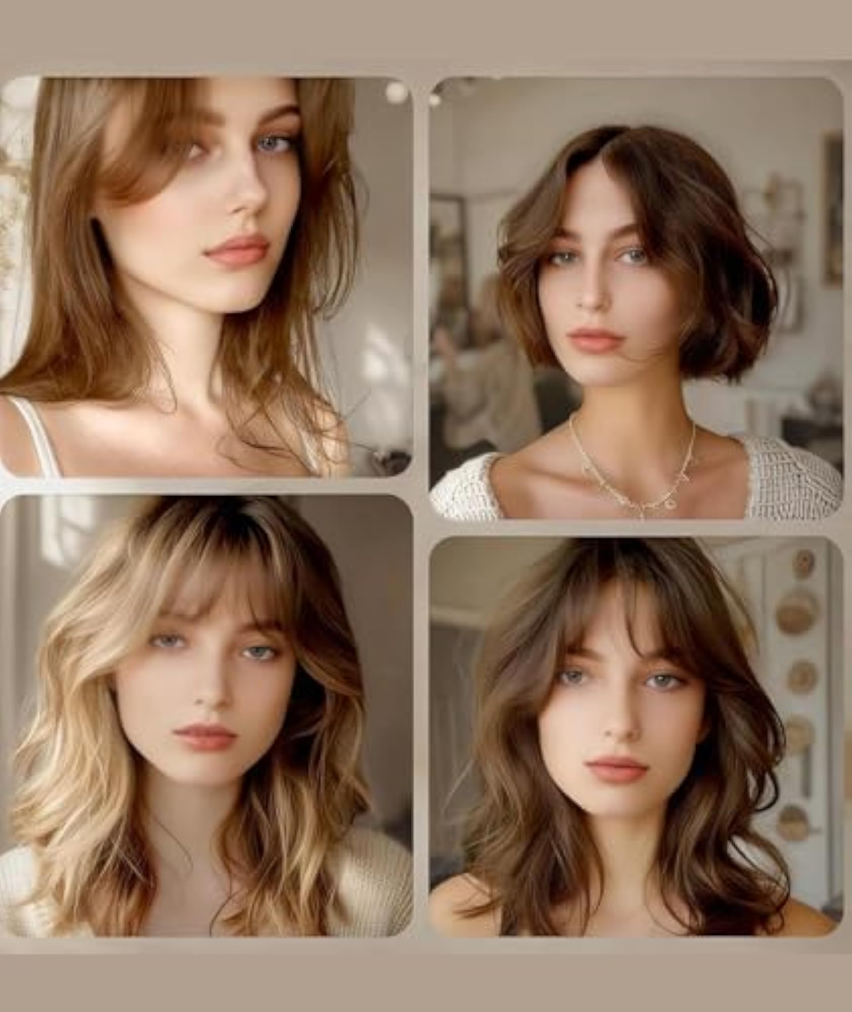 2Pcs Front Hair Extensions for Women, Daily Styling