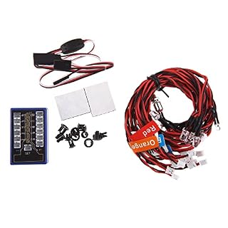 Wangcl kit d’éclairage LED pour voiture RC, réf. INB25740