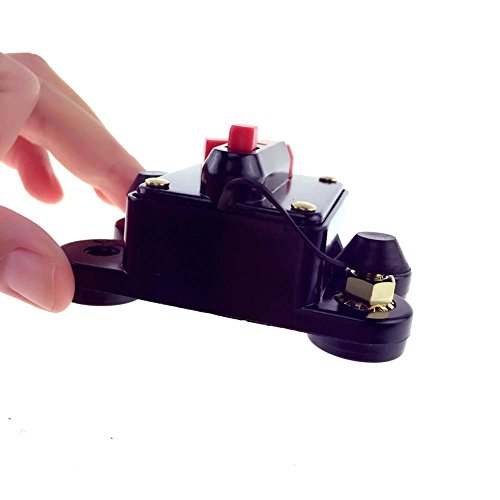 Image of Circuit Breaker 100A Car Audio Fuse Holder 100 Amp for Trolling Motor Auto Marine Boat ATV RV Stereo Audio Inverter System Protection