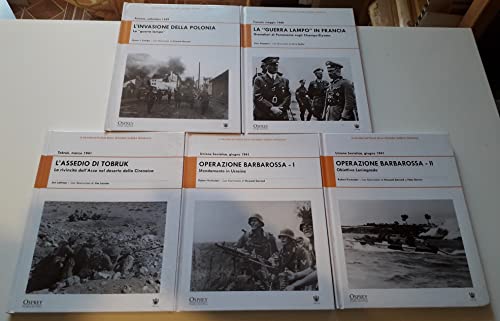 Le grandi battaglie della seconda guerra mondiale 1939-1941. (5 vol. titoli in foto e nelle note).