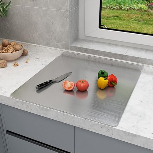 Planche a decouper inox idéale pour le pétrissage du pain maison - 4
