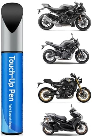 0903 Black Metallic X (Raven) Touch Up Paint Compatible with Yamaha Exact Match Touch Up Pen Motorcycle Scratch Repair -Paint Code 0903