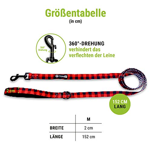 Pepolli Hundeleine für Franz. Bulldogge, Frenchie, Frenchbulldog, Mops, Boston Terrier Gr.M (MC French)
