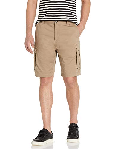 Volcom Men's Bevel Cargo Shorts, 31 Brown