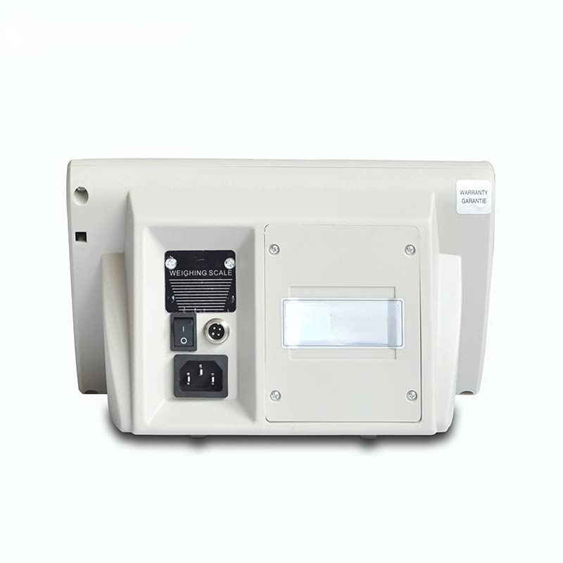 110kg/0.01kg High Precision Large Capacity Industrial Weighing Scale 400x500mm Platform 0.001kg Resolution LED Display Rechargeable Battery XY-100E Model for Businesses and Laboratories