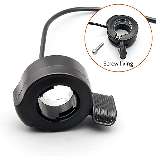 Acelerador de polegar de bicicleta elétrica 130X 24V 36V 48V 60V 72V SM/conector impermeável Ebikes