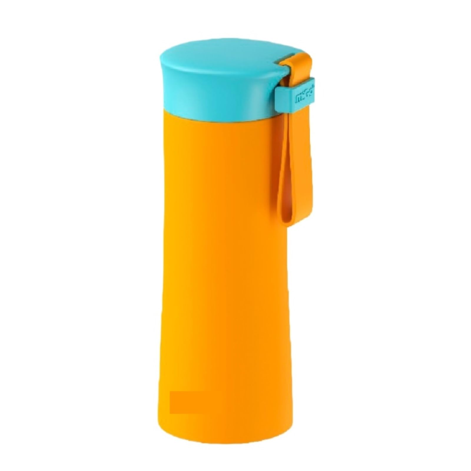 Butelka,Szczelna Damski Przenośny Termos Ze Stali Nierdzewnej Kubek Na Wodę Fitness Na Świeżym Powietrzu Butelka Na Wodę Sportową Napoje(Oranje,18.2cm)
