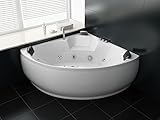 Trade-Line-Partner Luxus Whirlpool Badewanne 150x150 + Vollausstattung ! (Massage) - SONDERAKTION !