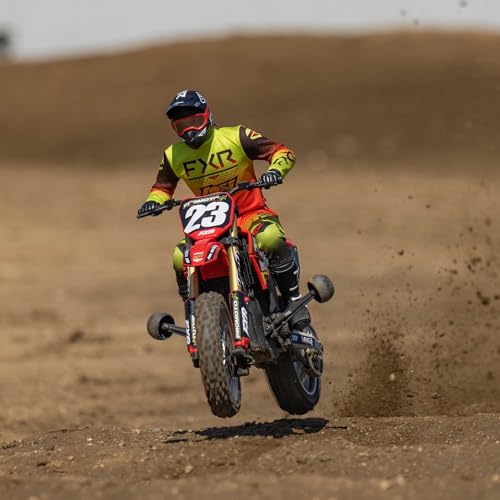 Image of Losi RC Motorcycle Promoto-MX 1 /4 Motorcycle Ready-to-Run Battery and Charger Not Included FXR LOS06000T1 Red
