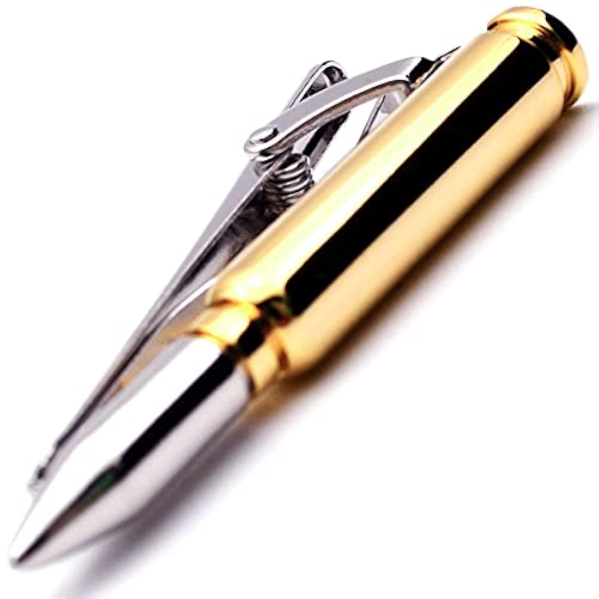 Cool Shooting Bullets Cuff Links & Stickpin Bar Set