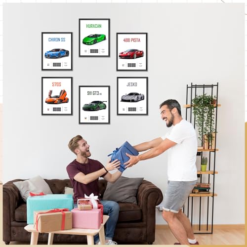 Ximudes Super Car Posters For Boys Room, Canvas Car Wall Art Prints thumb #6