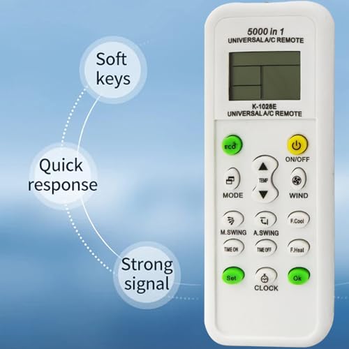 Télécommande universelle AC K-1028E compatible écran LCD 5000 en 1