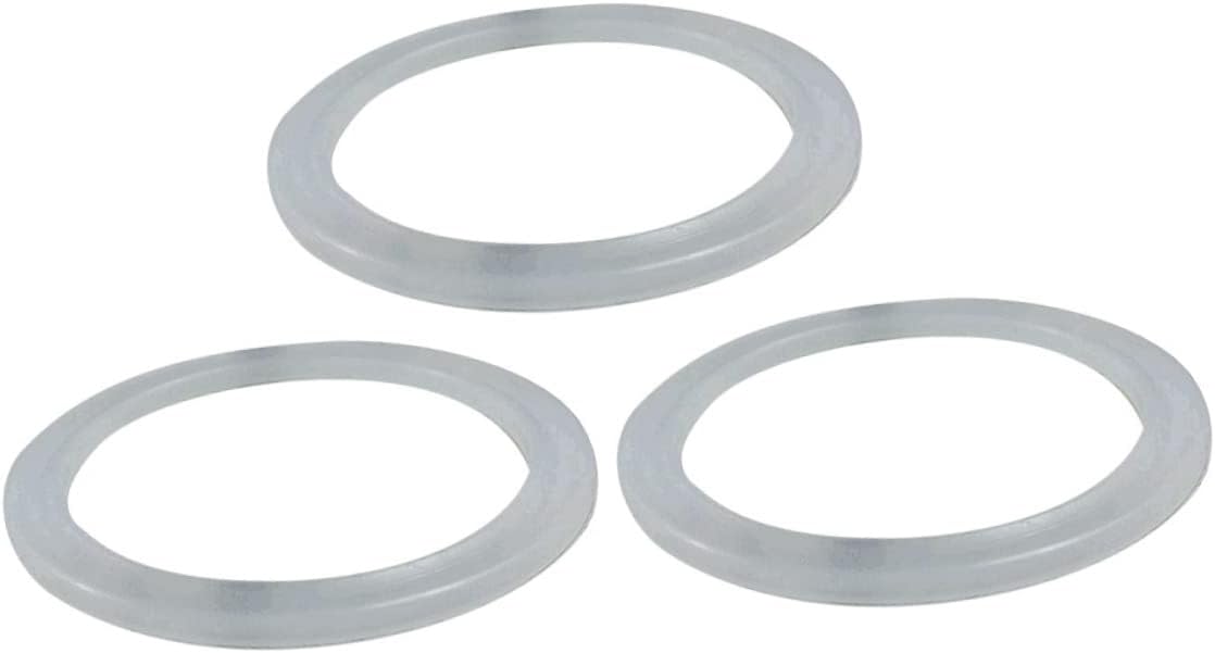 ABOOFAN 12pcs Silicone Seal for Insulated Cup Lids Replacement Sealing Gaskets Easy to Clean for Health Fits Outer Diameter Inner Diameter White