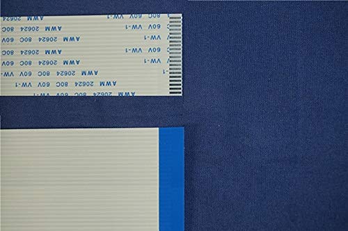 Gimax 100pcs FFC FPC Flexible Flat Cable 1.25 mm pitch 20 PIN 50 80 100 120 150 200 300 400 500 Reverse Contact Sides Type B Different - (Color: Length 200mm)