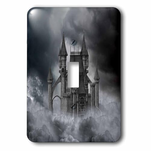 Château dans les nuages pour interrupteur déco poétique et mystique - 2
