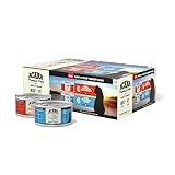 ACANA Premium Pate Wet Cat Food in Bone Broth Variety Pack: Surf and Turf – Beef Chicken & Tuna + Tuna & Chicken Recipes 3oz Cans (12 Count, 6 of Each)