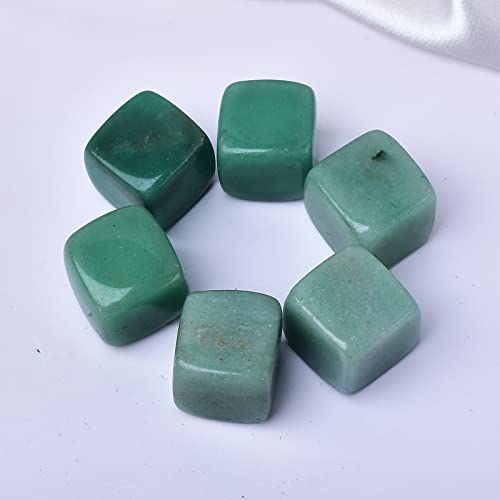 Piedras de whisky Green aventurine set de 6 miniatura 4