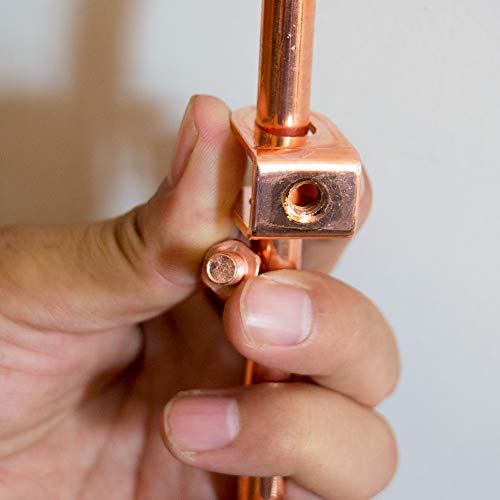 Ground Rod 3/8''X4', Grounding Stake, Bonded Electrical Fence Grounding Bar For Signal Lightning Strike Electrode Earthing #TOP3