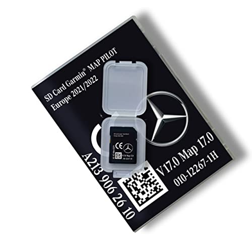 Carte de navigation GPS Europe pour Mercedes-Benz Garmin Map Pilot Star2 v17 2022-2023 | A2139062610