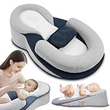 ZOEBER Rest Nest Baby Bed Acid Reflux with Strap, 2025 New Upgraded Keesley Restnest Baby Bed (Regular with Strap)