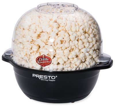 Stirring Popcorn Popper