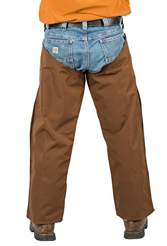 Brush Buster, Briarproof Protector Chaps, 1000 Denier, Unlined, Made in U.S.A. (XL-30/30)