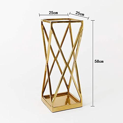Seau de rangement pour parapluies suspendus avec support en fer créatif et stable