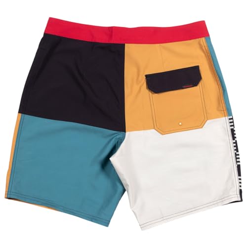 FASTHOUSE After Hours Courant 18" Boardshort, Multi4
