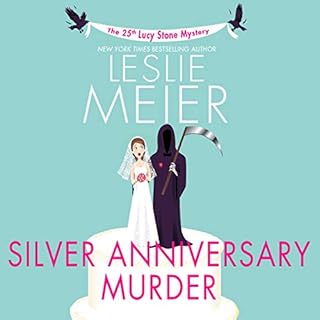 Silver Anniversary Murder Audiolibro Por Leslie Meier arte de portada