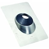 Oatey 3 in. to 4 in. Galvanized All-Flash No-Calk 12 in. x 15 in. Base Roof Flashing
