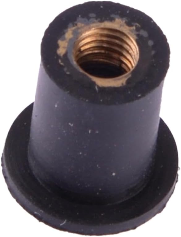 M5 Windshield Rubber Nut Compatible with Nytro SRX RX1 Vector Phazer V Max Snowmobile 90179-05523-00 90150-05024-00